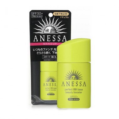 Kem nền chống nắng Anessa Perfect BB Base Beauty Booster SPF50+PA++++