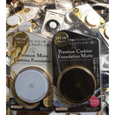 Phấn Nước TG Premium Cushion Foundation Matte - Moist Nhật bản 13g