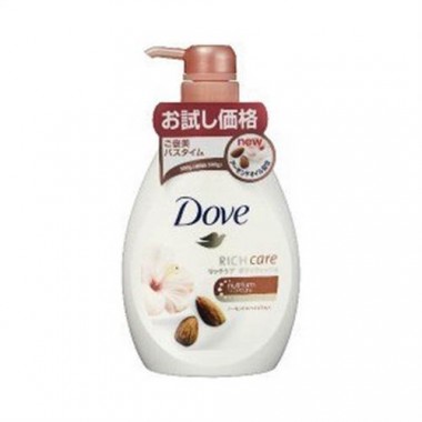 Sữa tắm Unilever Dove hương hoa dâm bụt và dầu hạnh nhân 380g