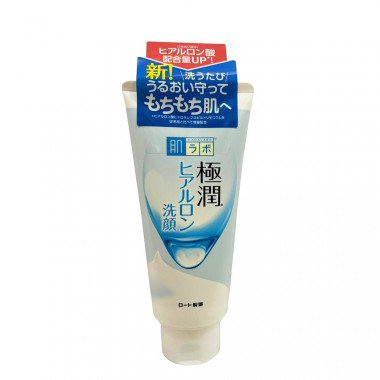 Sữa rửa mặt Hada Labo Gokujyun Face Wash màu trắng