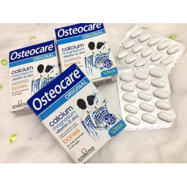 Viên uống Vitabiotics Osteocare dạng viên 90 viên chính hãng của Anh