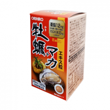 Viên uống tinh chất hàu tươi maca tăng cường sinh lý Orihiro 120 viên