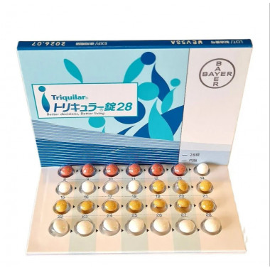 Viên uống tránh thai Bayer Triquilar Nhật Bản 28 viên